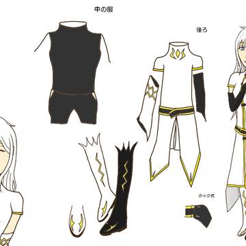 夢創作キャラデザ