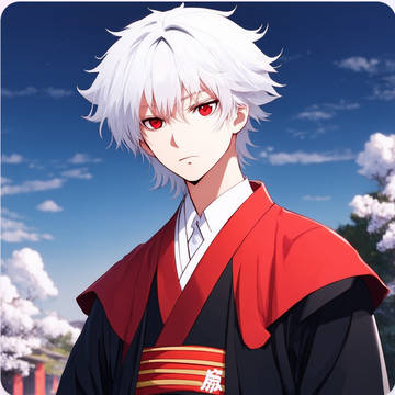 和装男子