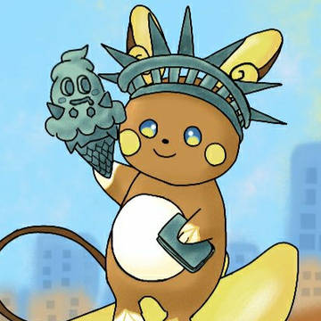 自由のライチュウ