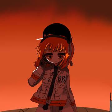 黒い星が