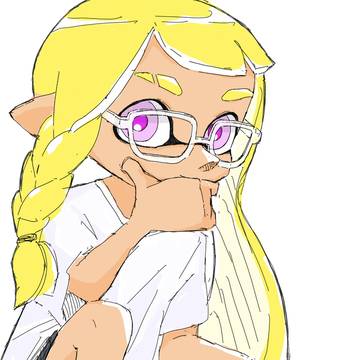 インクリング　メガネ