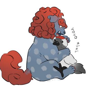 唐獅子ちゃんと鶴ちゃん