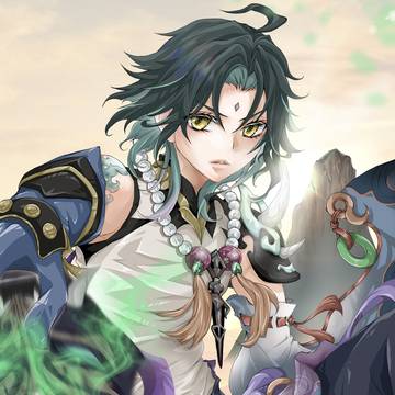 原神、魈描修行中⁉︎