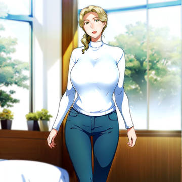 【生存報告】AI画像 胤盛家ノ家庭事情 家のママ-001