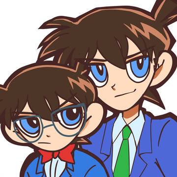 カートゥーン調になった名探偵