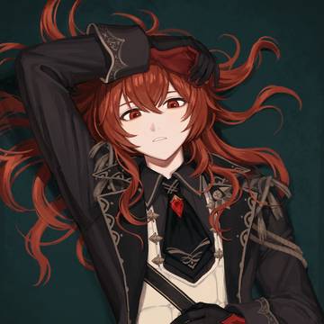 髪下ろし旦那