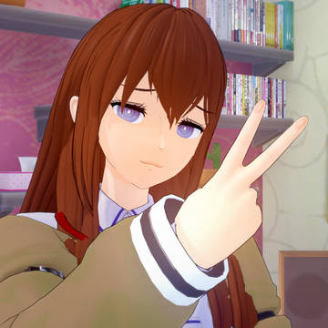 messing around with kurisu