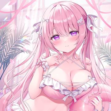 「新しい水着…似合うかな?」