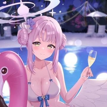 ミカとナイトプール🥂🌟