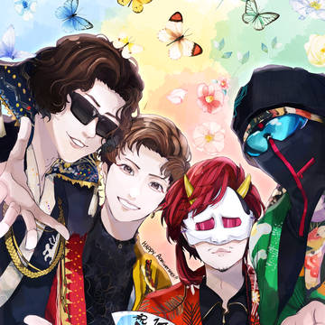 周年記念絵とライブで配ったやつとレポのような何か