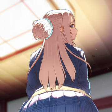 ローアングル姫崎練習