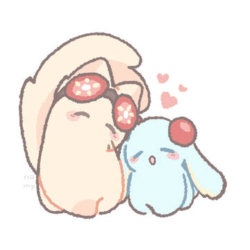 🐱❤🐰💙