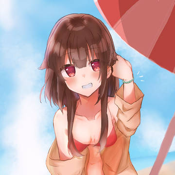 水着めぐみん!