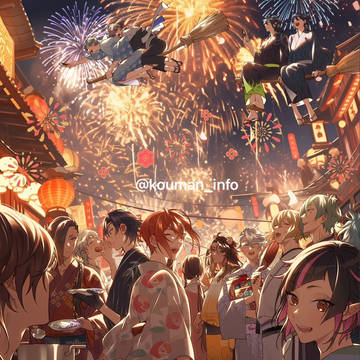 本丸花火大会🎆