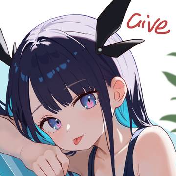 プール美少女