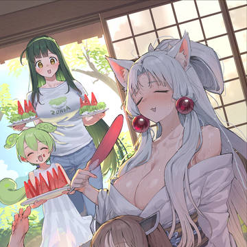 『今年もあっちいですわ～』