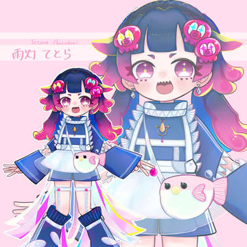 【依頼】雨灯てとら新衣装