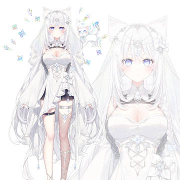 【仕事絵】透華レミ様　立ち絵制作