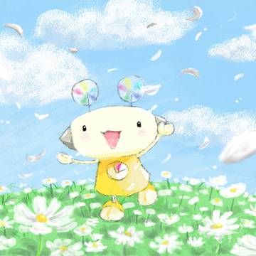 「うわあっ、お花がいっぱいだ！」