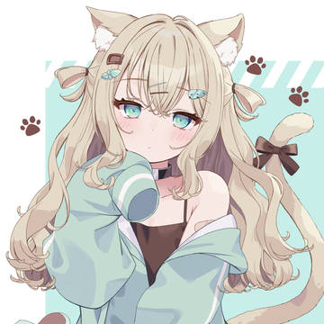チョコミントカラー🐈🐾