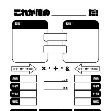 これ俺テンプレート