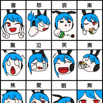 あおいちゃん百面相