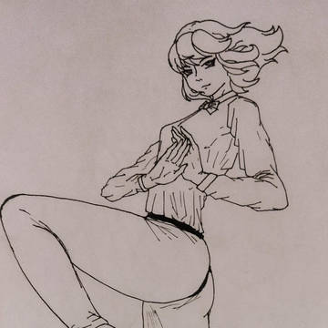 Porcelain Irelia in suit