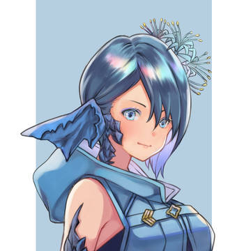 青い羽根ちゃん