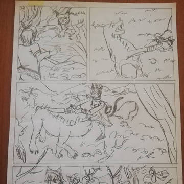 comic page commission