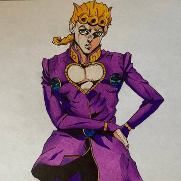 ジョルノ・ジョバァーナ（模写）