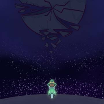 Star Moth is alone