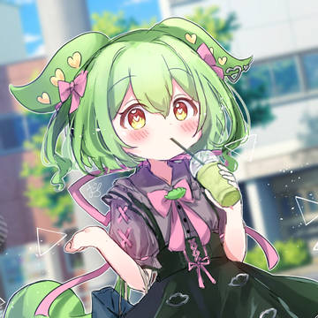 地雷系ずんだもん、ショッピング中🛍