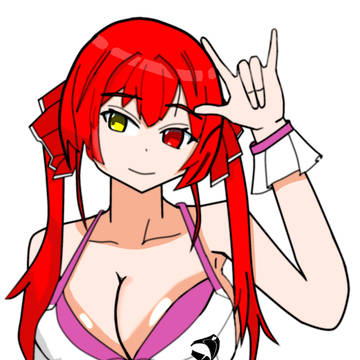 マリン船長の水着