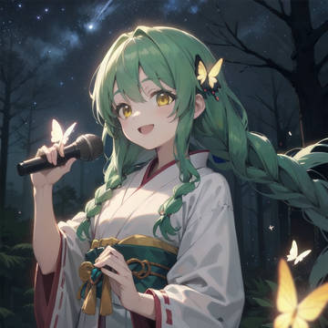 夜空に唄う