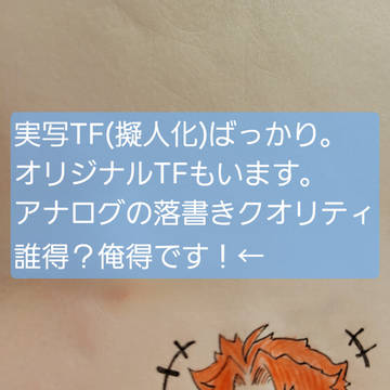 TF擬人化落書き(夢有り)②