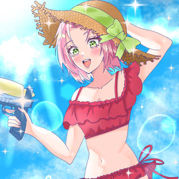 水着サクラちゃん🌸