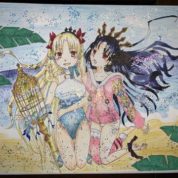 水着エレシュキガル水着イシュタル