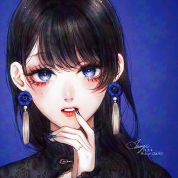ブルー