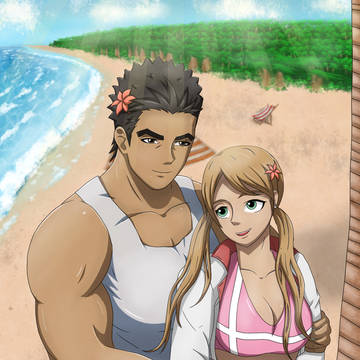 Akihiro and Lafter, Sunny Beach
