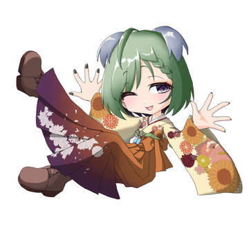 ファンアート（中期・旦那と合作+自作絵開始くらい）