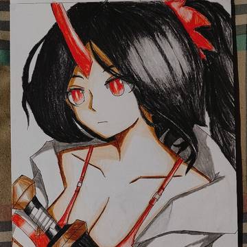 泳装矜羯罗,水着です矜羯羅