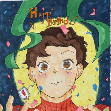 happy birthday PeterParker‼️