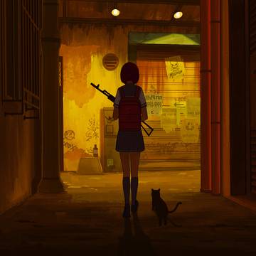 夜色巷子-红书包