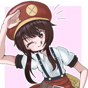 フィギュアの可愛い服のめぐみんん