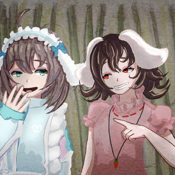危険なペアだ。Trouble is brewing...