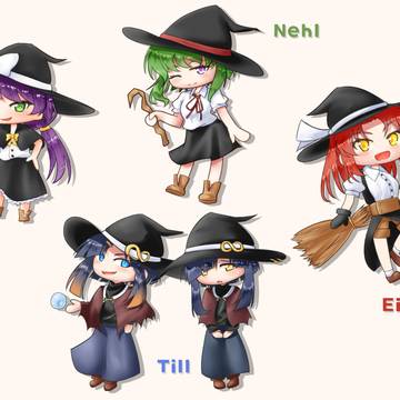 魔法使いたち一覧