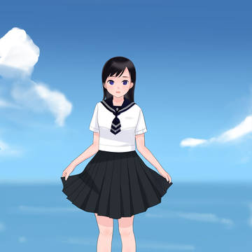 白百合学園高 夏服