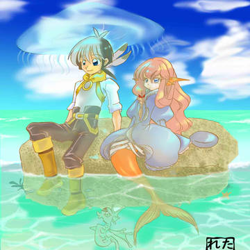 人魚と少年と竜の落とし子