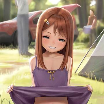 「ねお兄ちゃん、キャンプ旅行にな・に・かを忘れちゃった」