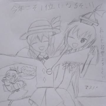 1位になりたいこいしとマスパから逃げるさとり